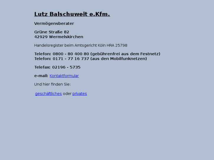 www.balschuweit.biz