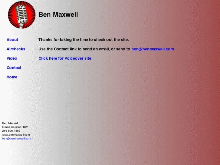 www.benmaxwell.com