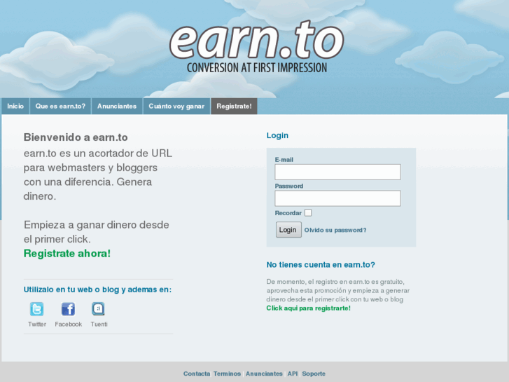 www.earn.to