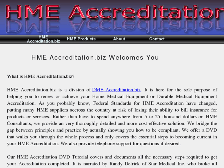 www.hmeaccreditation.biz