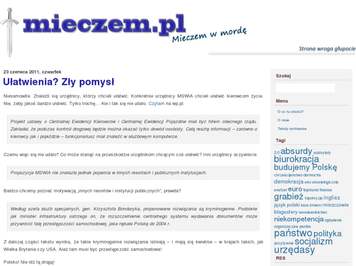 www.mieczem.pl