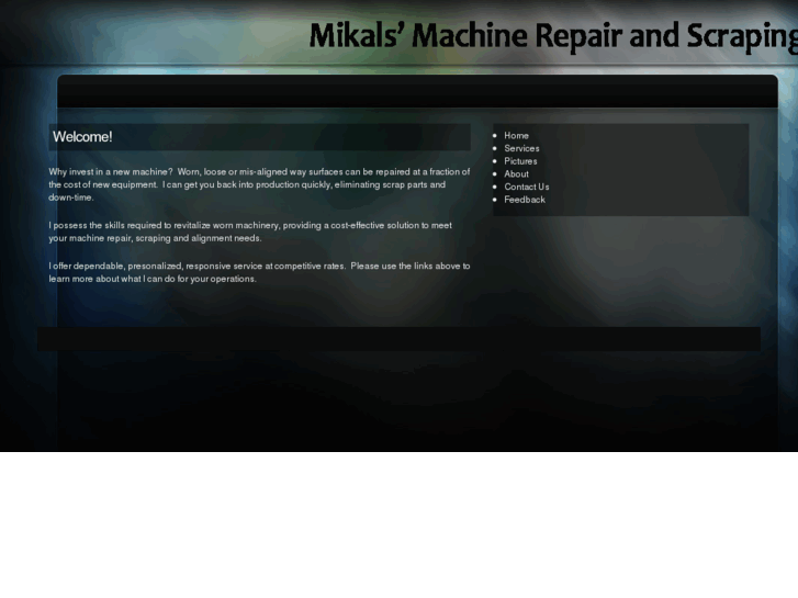 www.mikalsmachinerepairandscraping.com