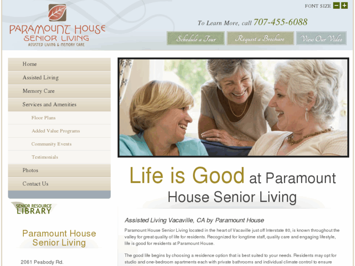 www.paramounthouseseniorliving.com