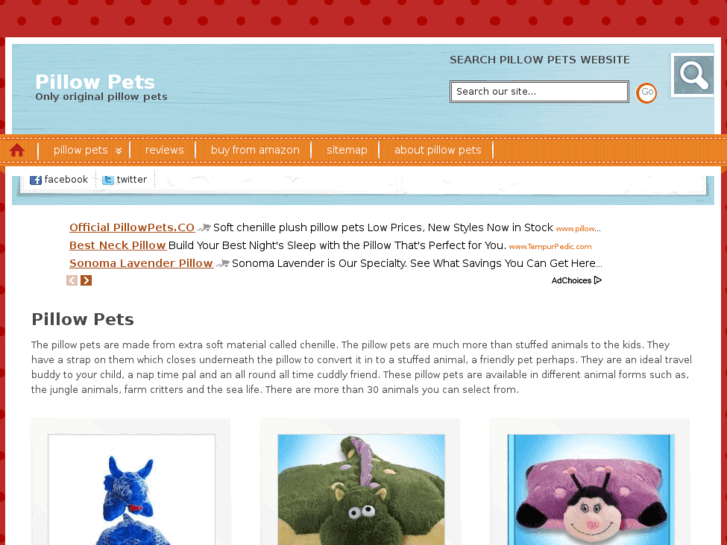 www.pillow-pets.com