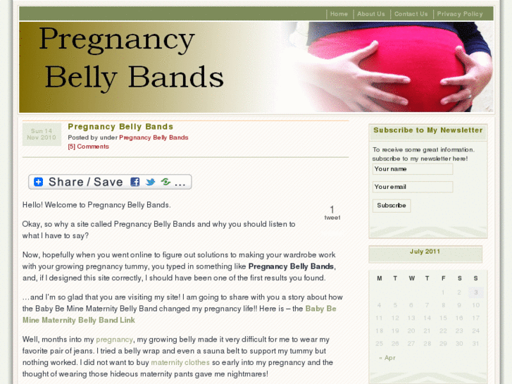 www.pregnancybellybands.com