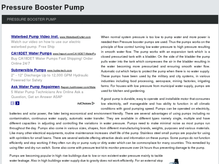 www.pressureboosterpump.com