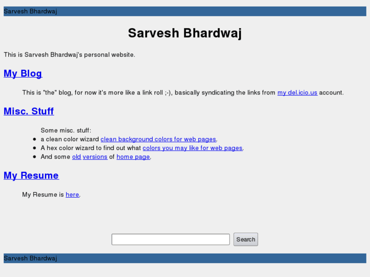 www.sarvesh.net