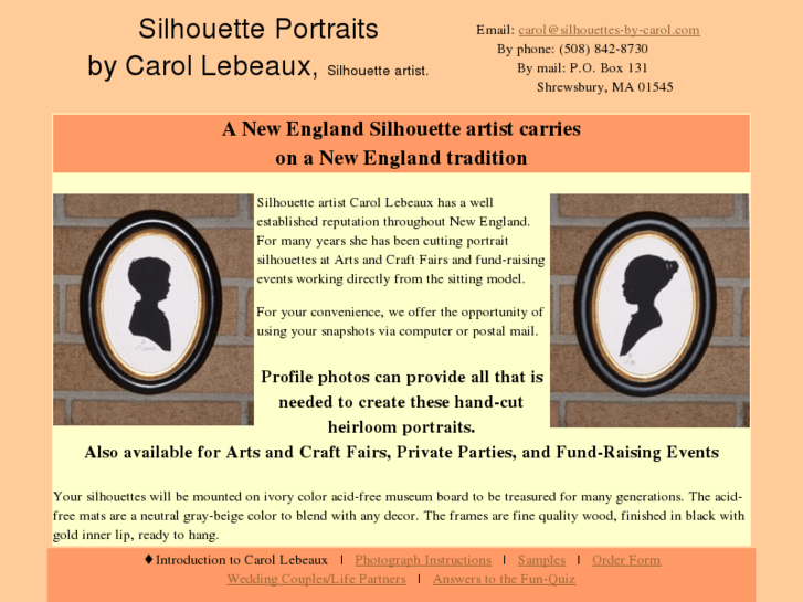 www.silhouetteartistnewengland.com