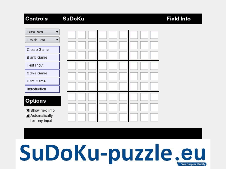 www.sudoku-puzzle.eu