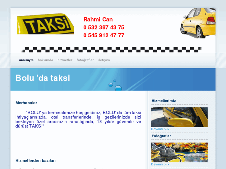 www.taksibolu.com