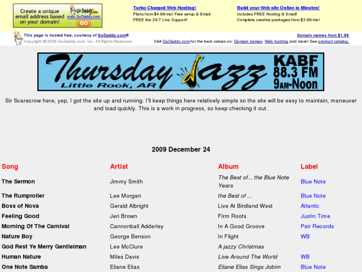 www.thursdayjazz.info