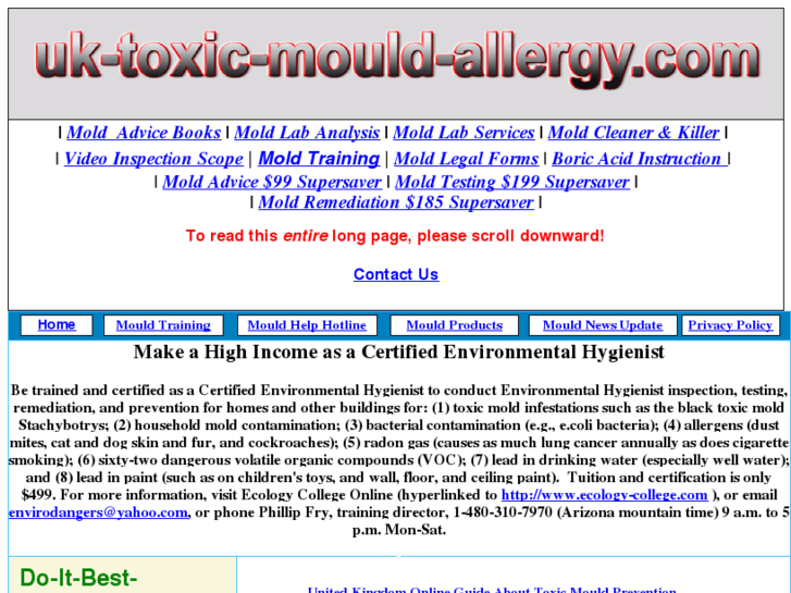 www.uk-toxic-mould-allergy.com