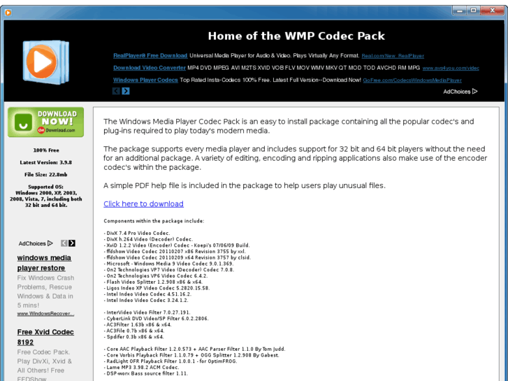 www.wmpcodecpack.com