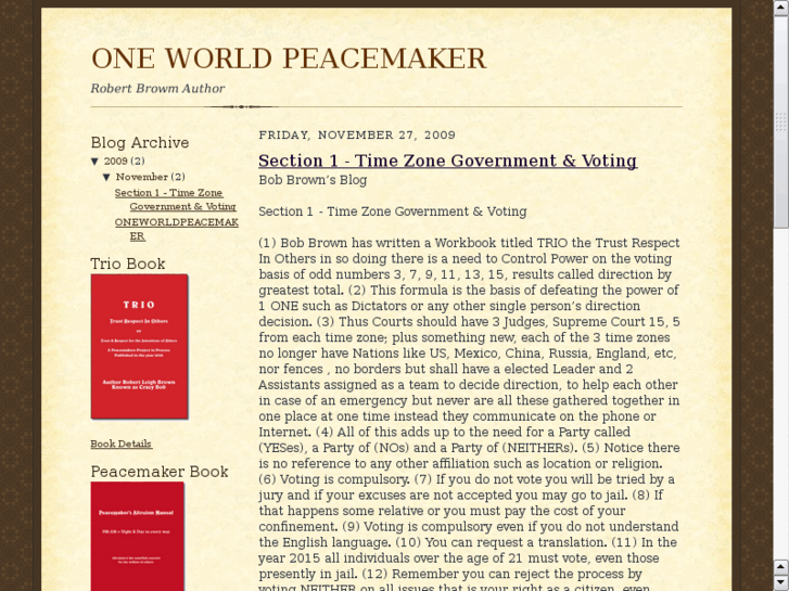 www.1worldpeacemaker.org