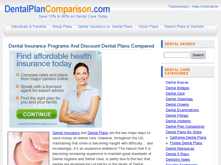 www.dentalplancomparison.com