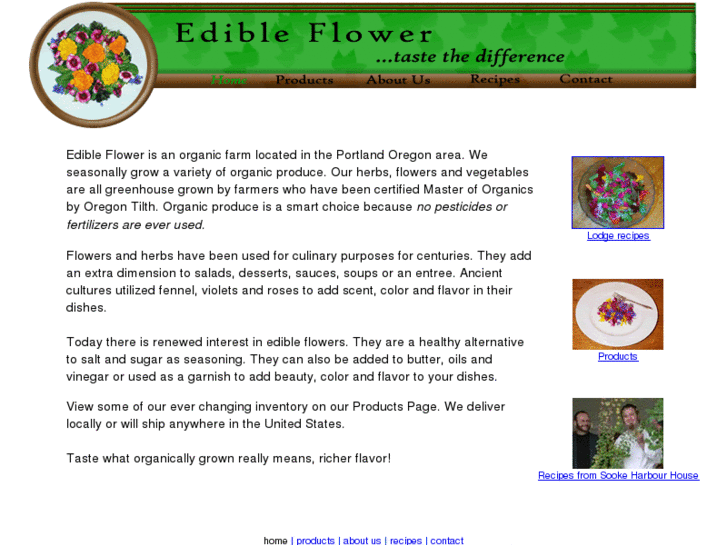 www.edibleflower.com