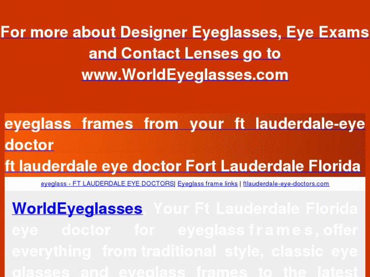 www.eyeglass-frames-ftlauderdale.com