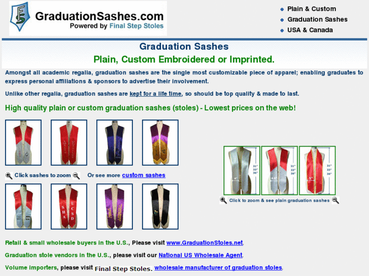 www.graduationsashes.com