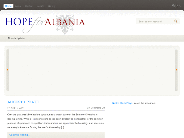 www.hopeforalbania.org