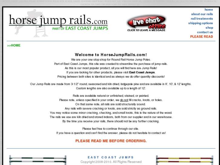 www.horsejumprails.com