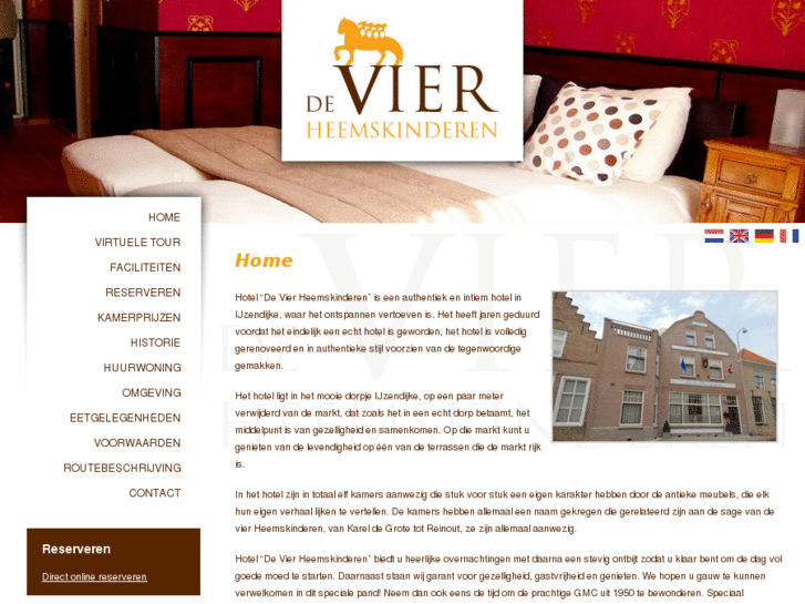 www.hoteldevierheemskinderen.nl