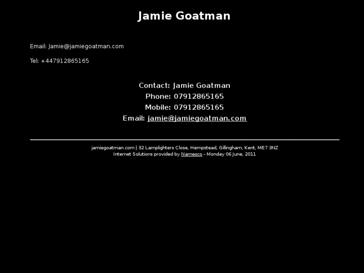 www.jamiegoatman.com