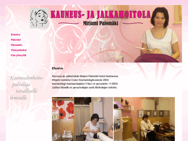 www.kauneushoitolapalomaki.com