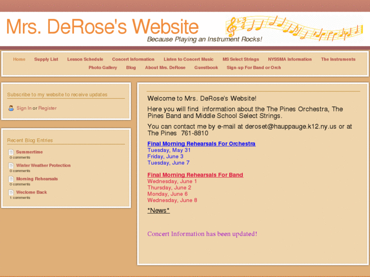 www.mrsderose.com