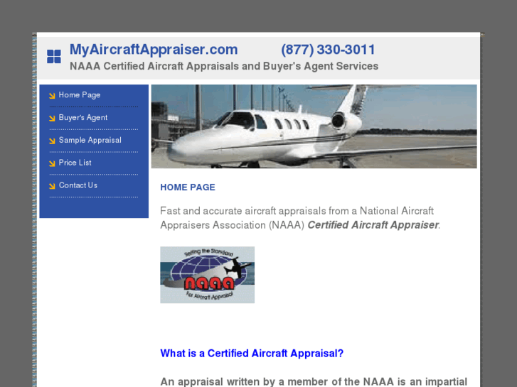 www.myaircraftappraiser.com