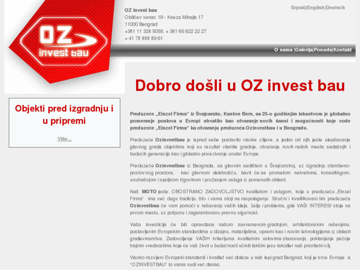 www.ozinvestbau.com