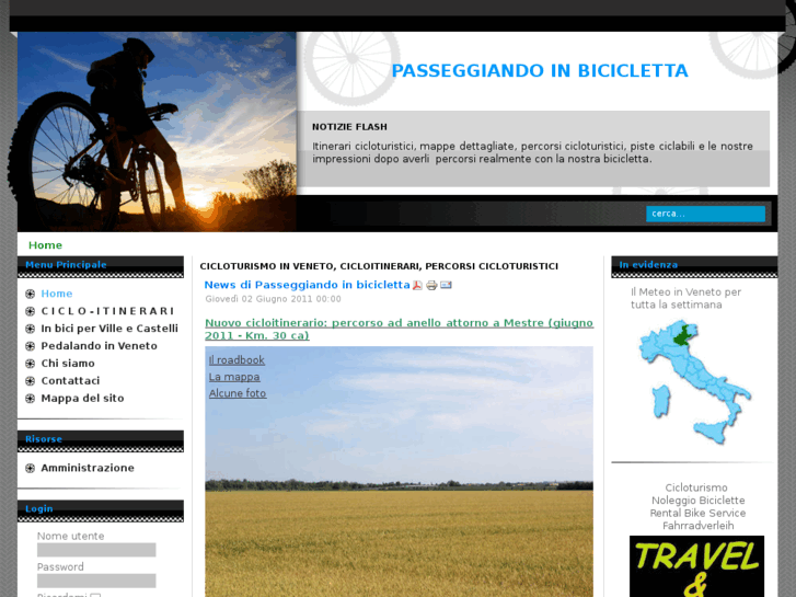 www.passeggiandoinbicicletta.it