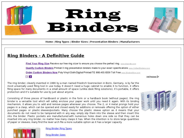 www.ringbinders.biz