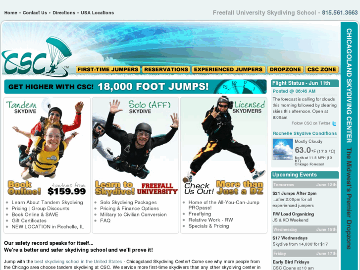 www.skydivecsc.com
