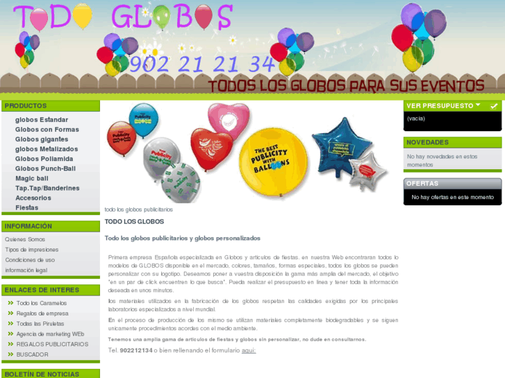 www.todo-globos.es