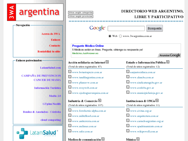 www.3wargentina.com.ar