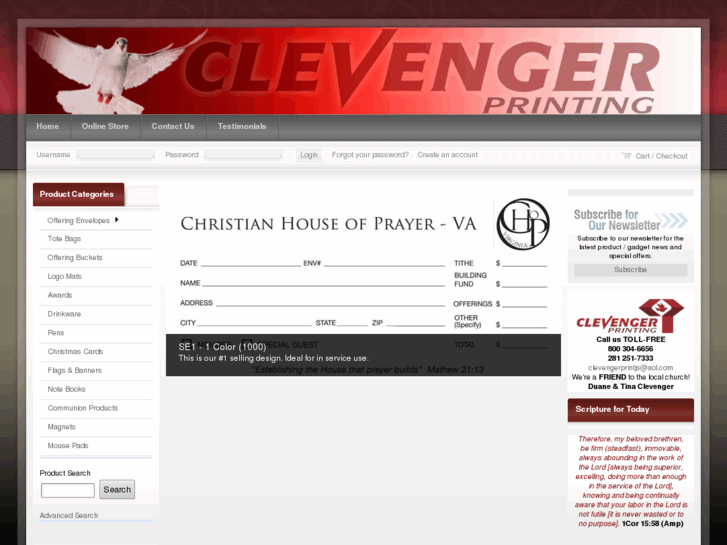 www.clevengerprinting.com