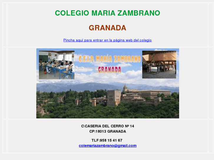 www.colegiomariazambrano.es