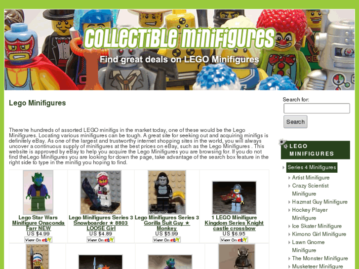 www.collectibleminifigures.com