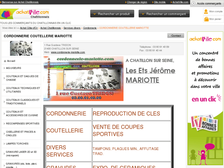 www.cordonnerie-mariotte.com