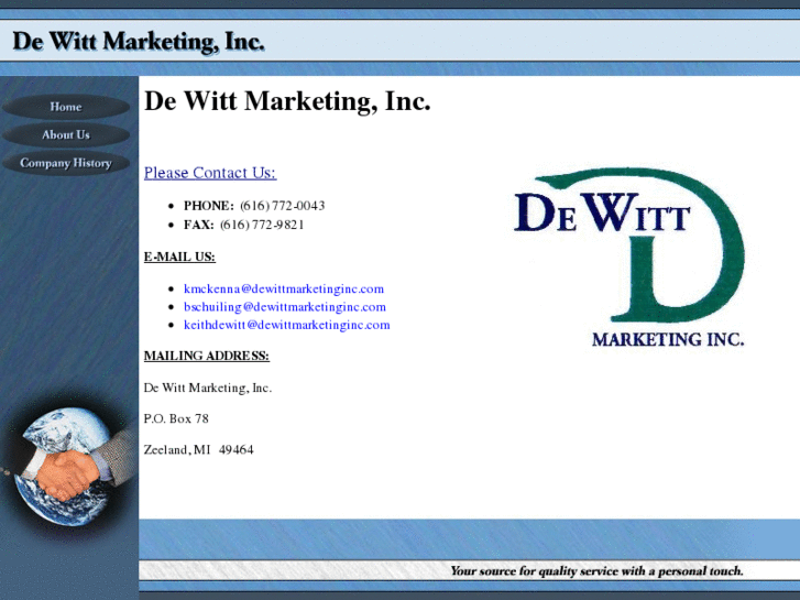 www.dewittmarketinginc.com