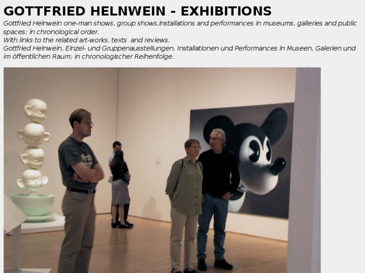 www.gottfried-helnwein-exhibitions.com