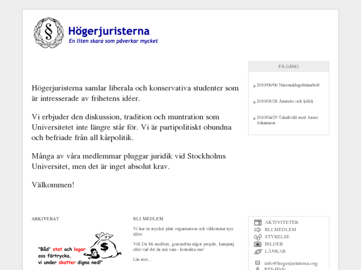 www.hogerjuristerna.org