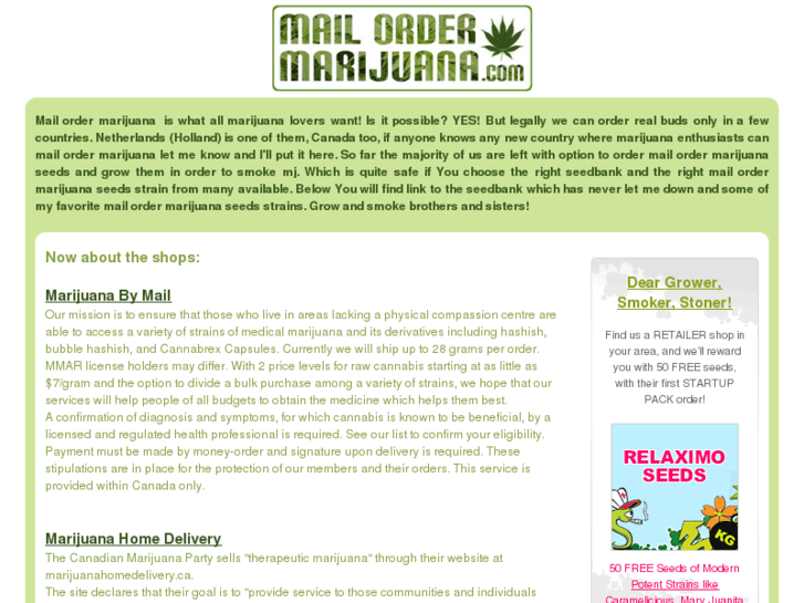 www.mailordermarijuana.com