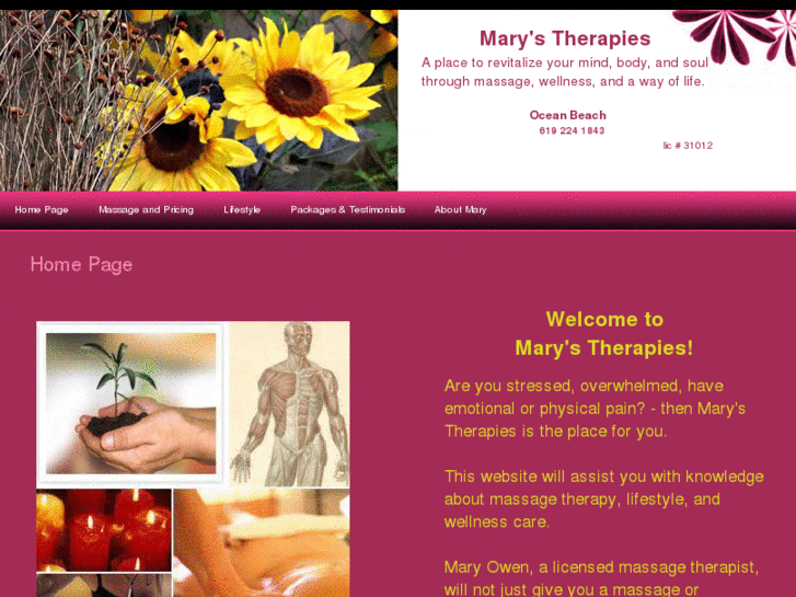 www.marystherapies.com