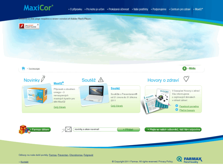 www.maxicor.cz