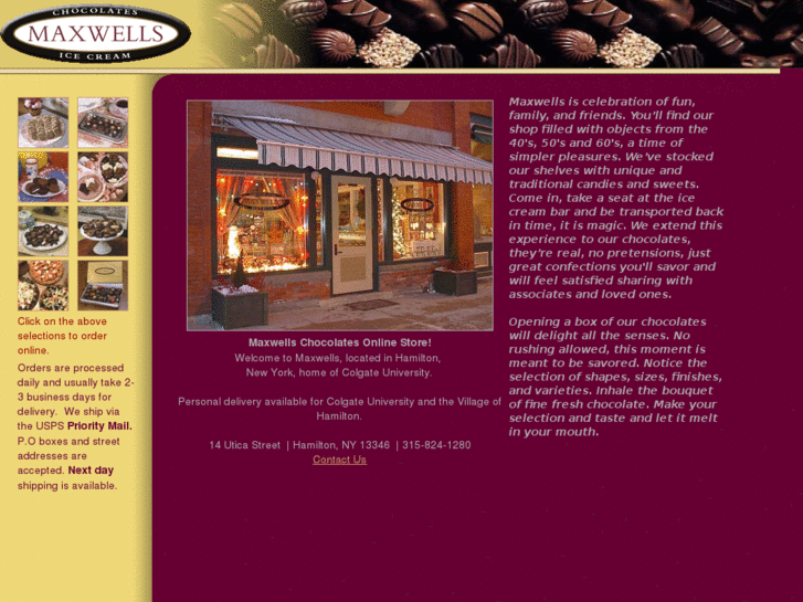 www.maxwellschocolates.com