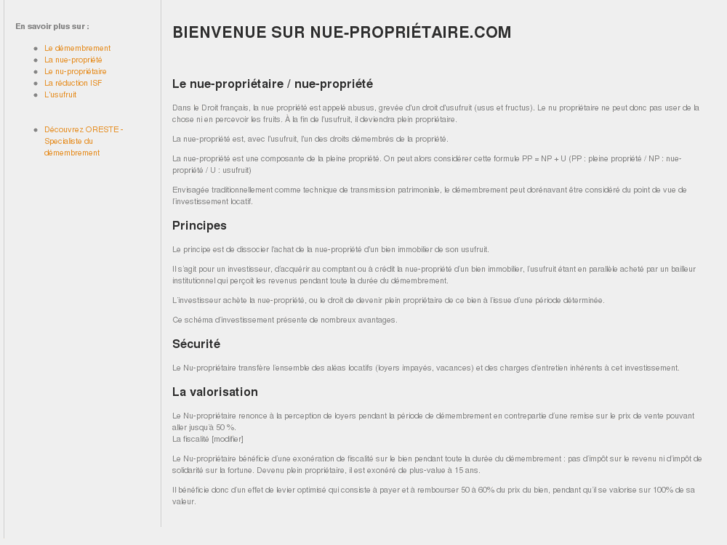 www.nue-proprietaire.com