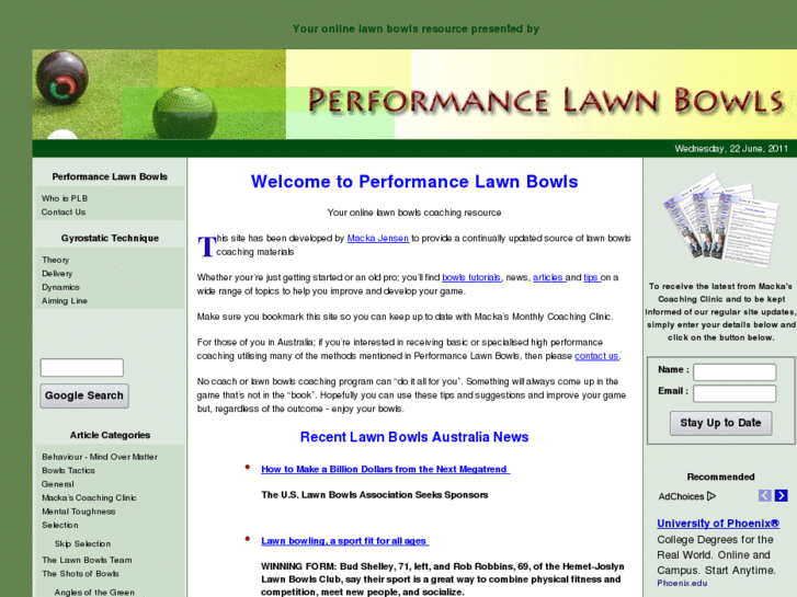 www.performancelawnbowls.com