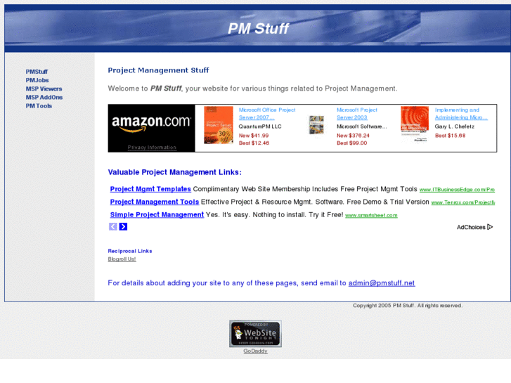 www.pmstuff.net