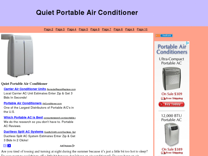 www.quietportableairconditioner.com